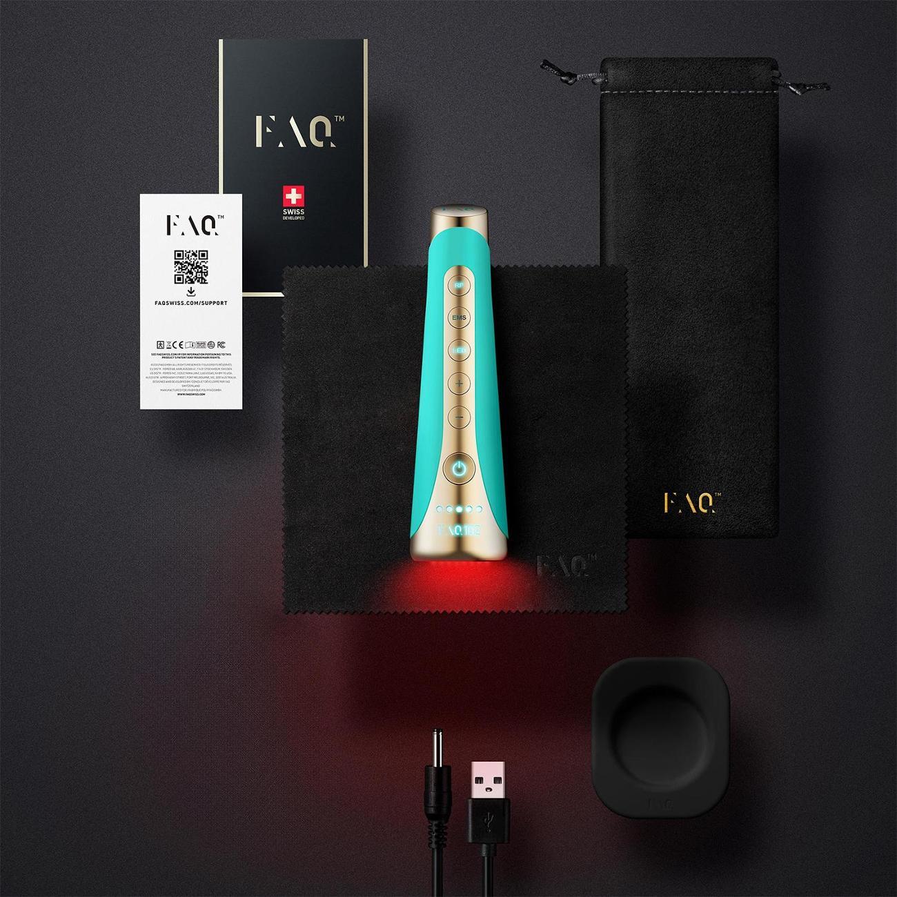 Массажер для лица Foreo FAQ 102 бирюзовый