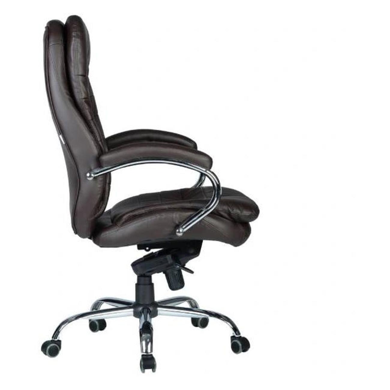 Кресло руководителя KingStyle SHL-5-2 Katana PU Chrome (экокожа, коричневый)