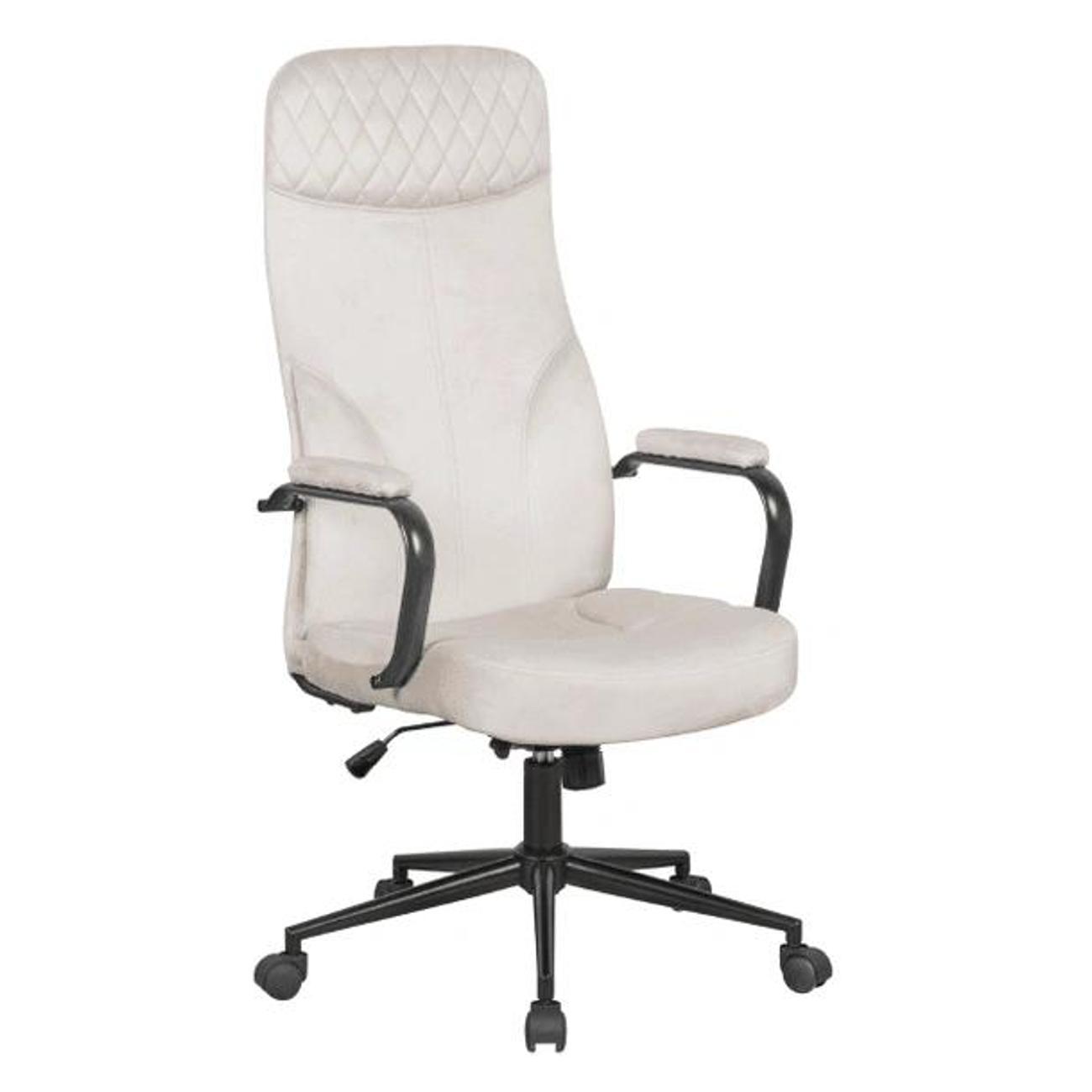 Кресло компьютерное KingStyle FK-6-2 Unity Fabric Black (бежевый)