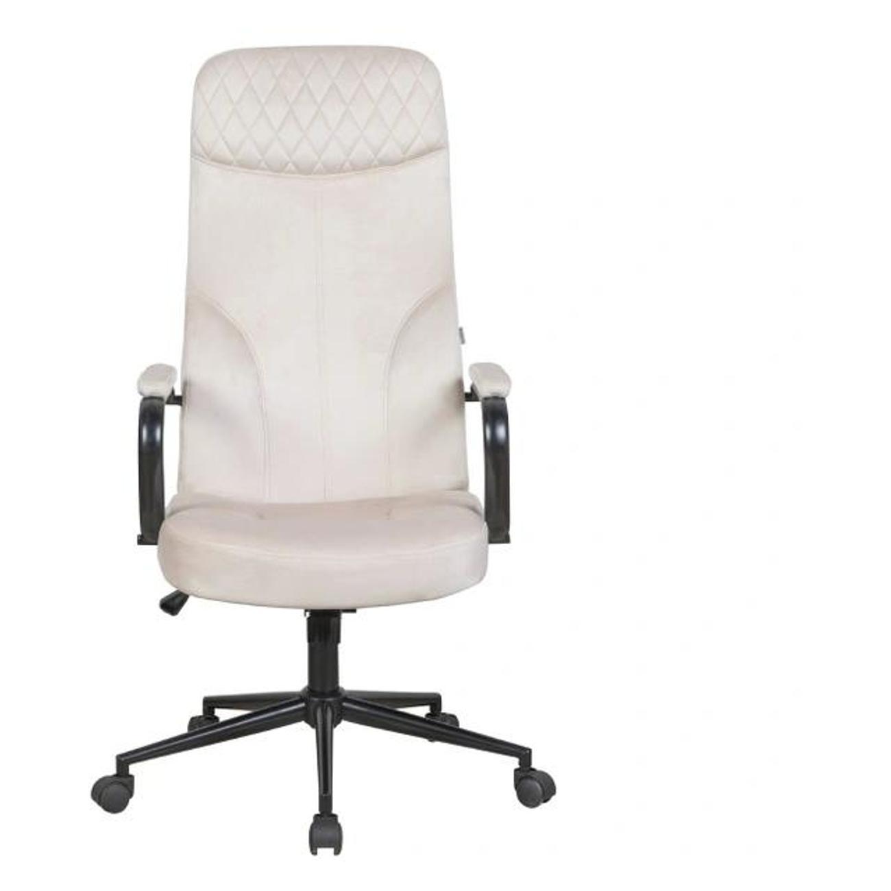 Кресло компьютерное KingStyle FK-6-2 Unity Fabric Black (бежевый)