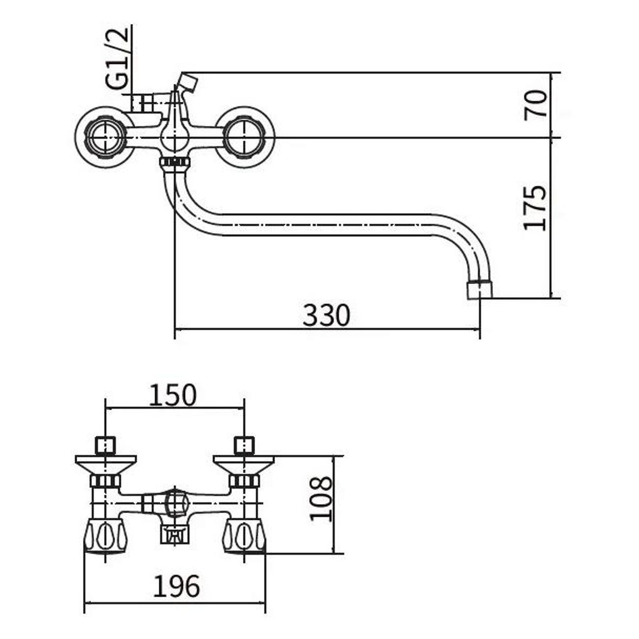 Смеситель Plstart PL2210-30