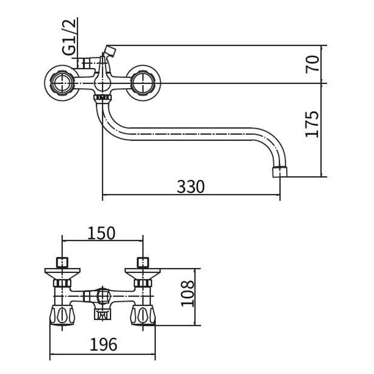 Смеситель Plstart PL2210-25