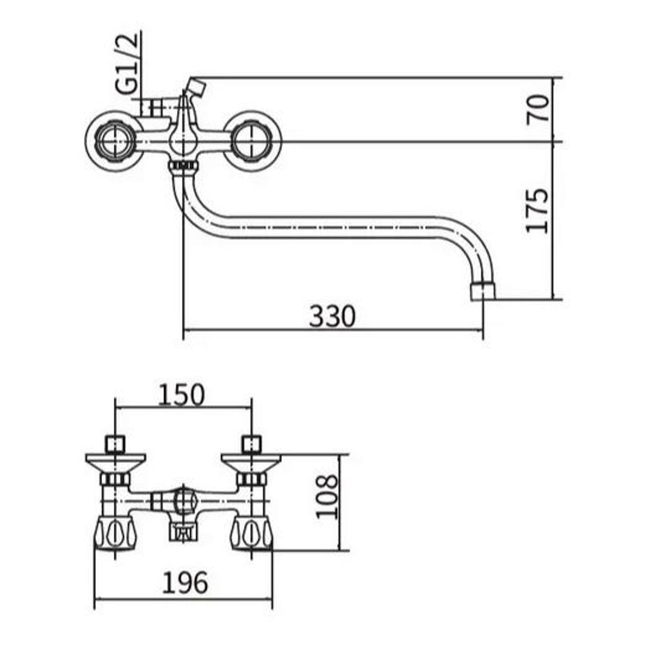 Смеситель Plstart PL2218-10