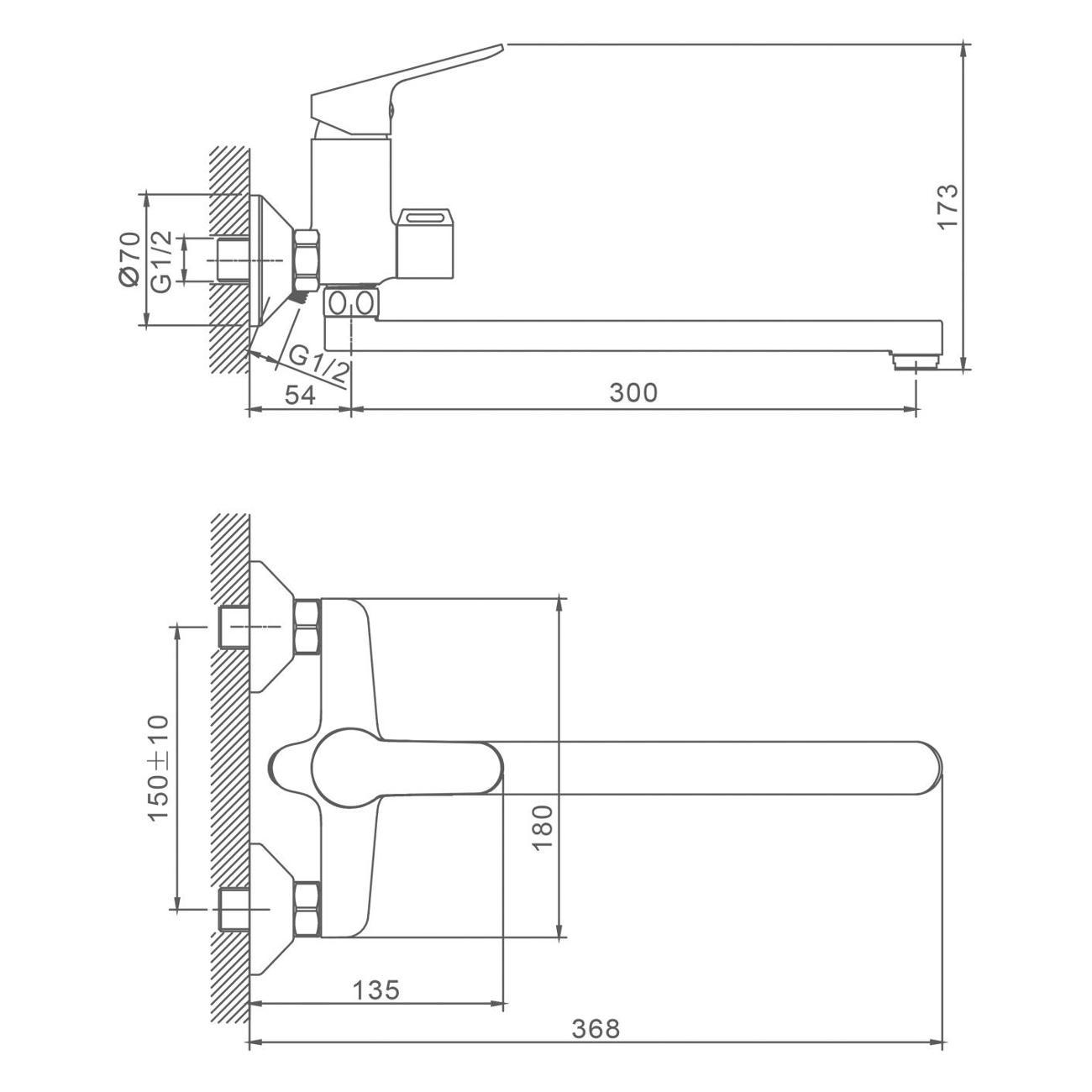 Смеситель Splenka S07.22