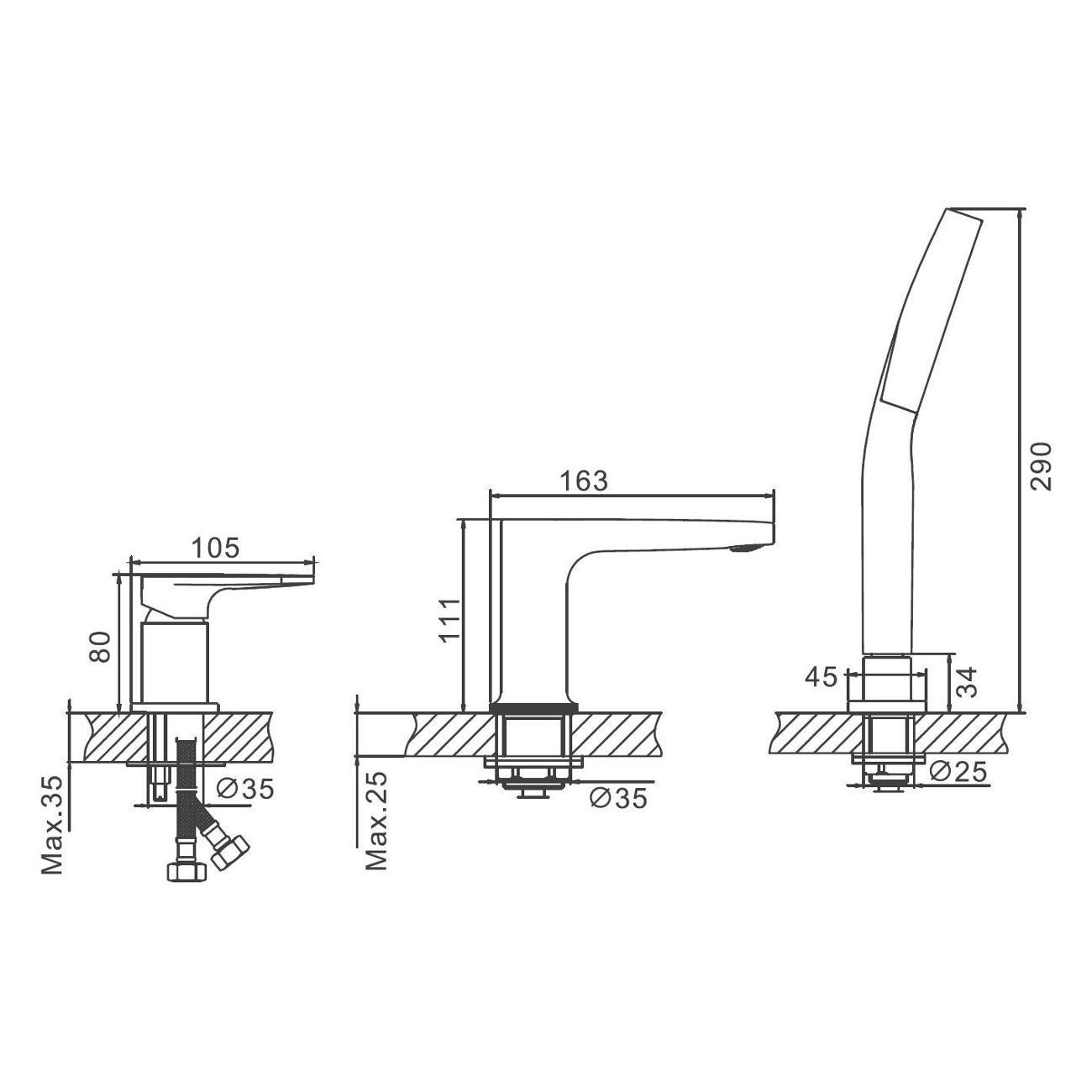 Смеситель BELZ B66713-5
