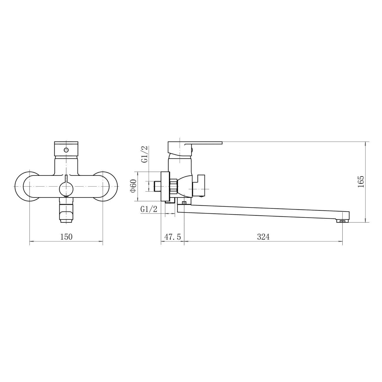 Смеситель Plstart PD22085