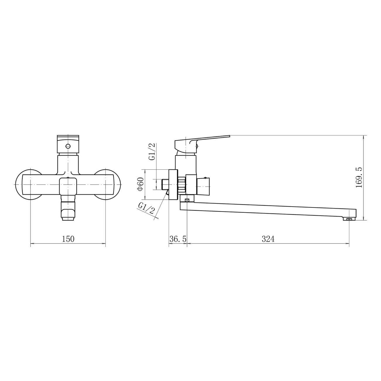 Смеситель Plstart PD22015