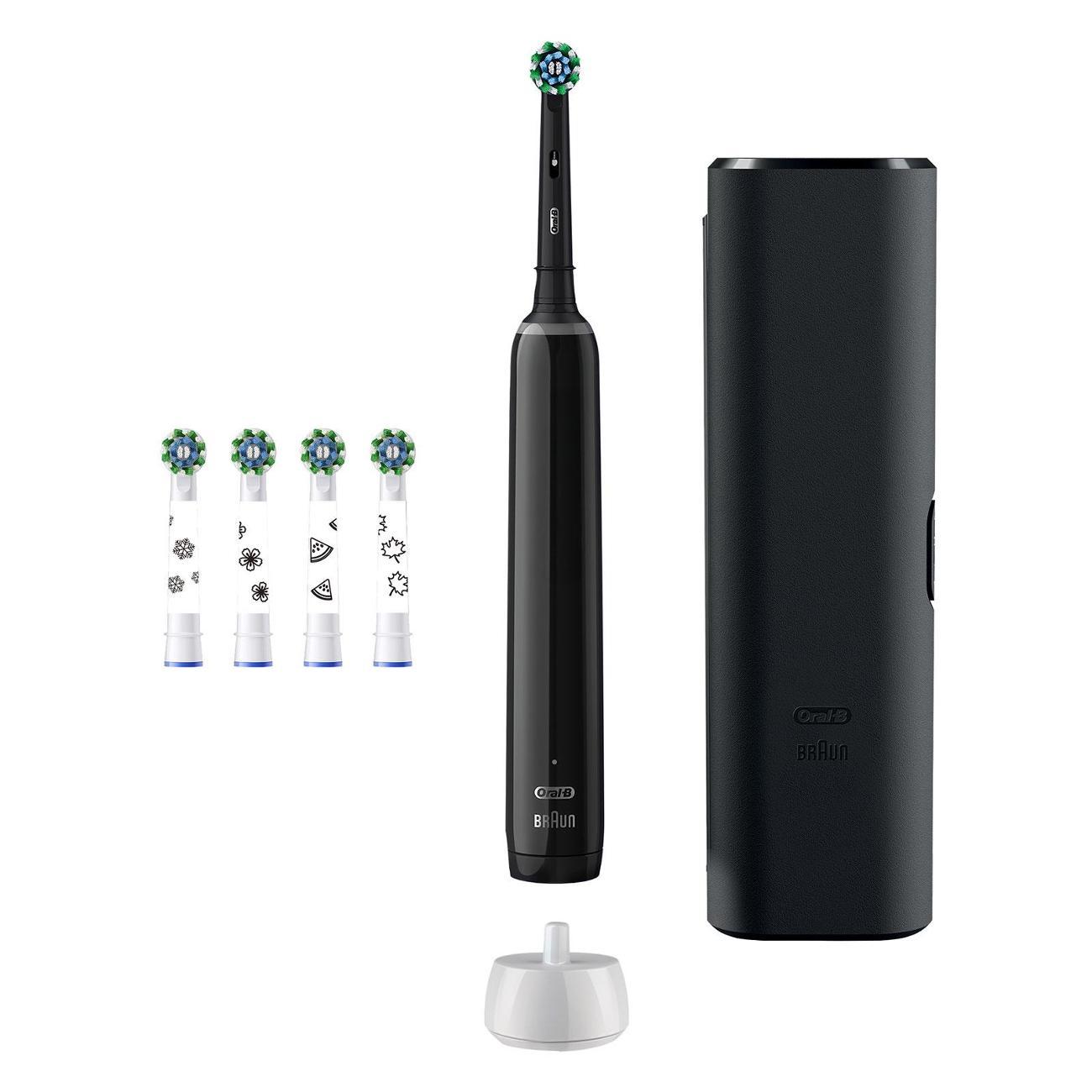 Электрическая зубная щетка Oral-B Pro 3 черная