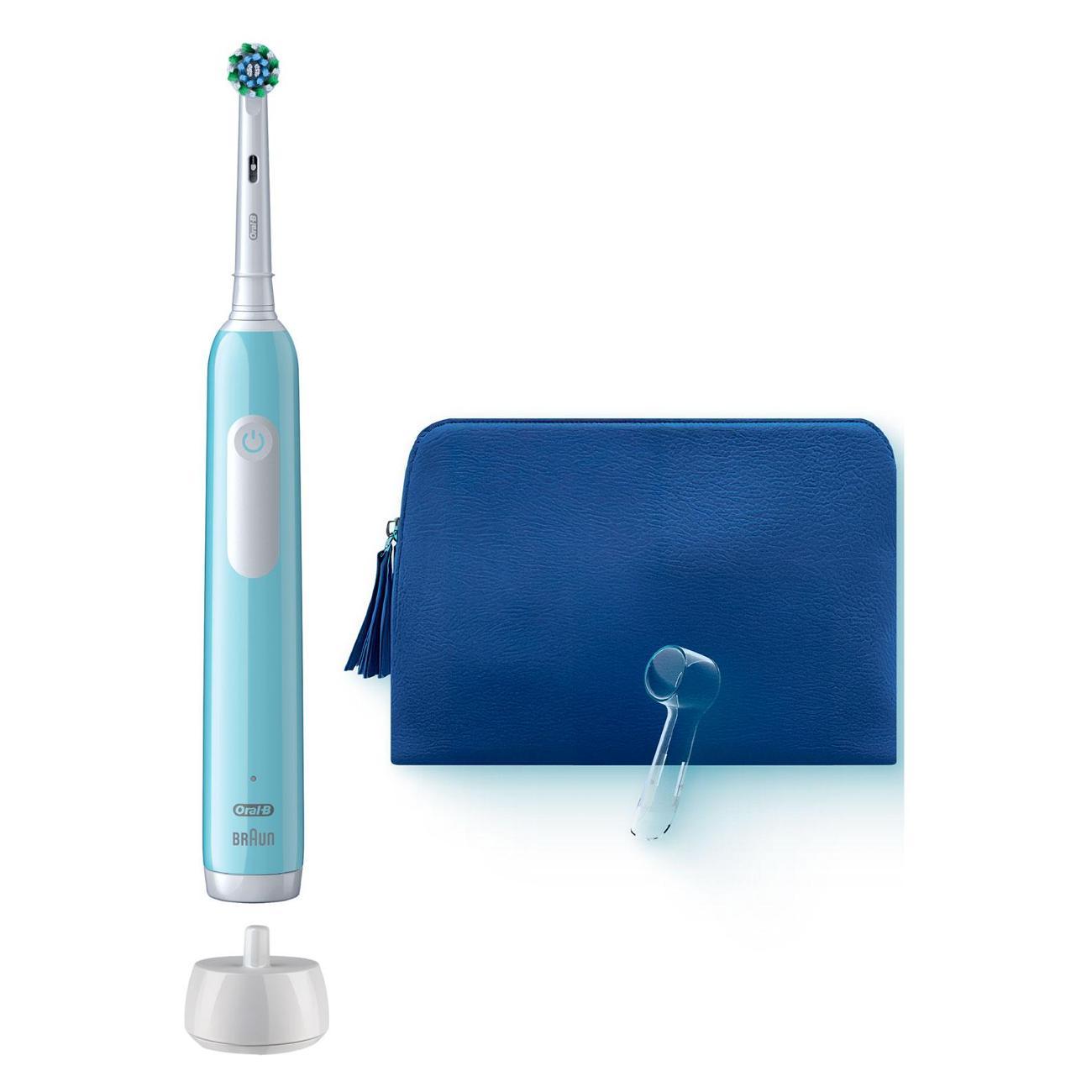 Электрическая зубная щетка Oral-B CrosAct PRO 1 500/D305.513.3+косм+колп д/н ПН