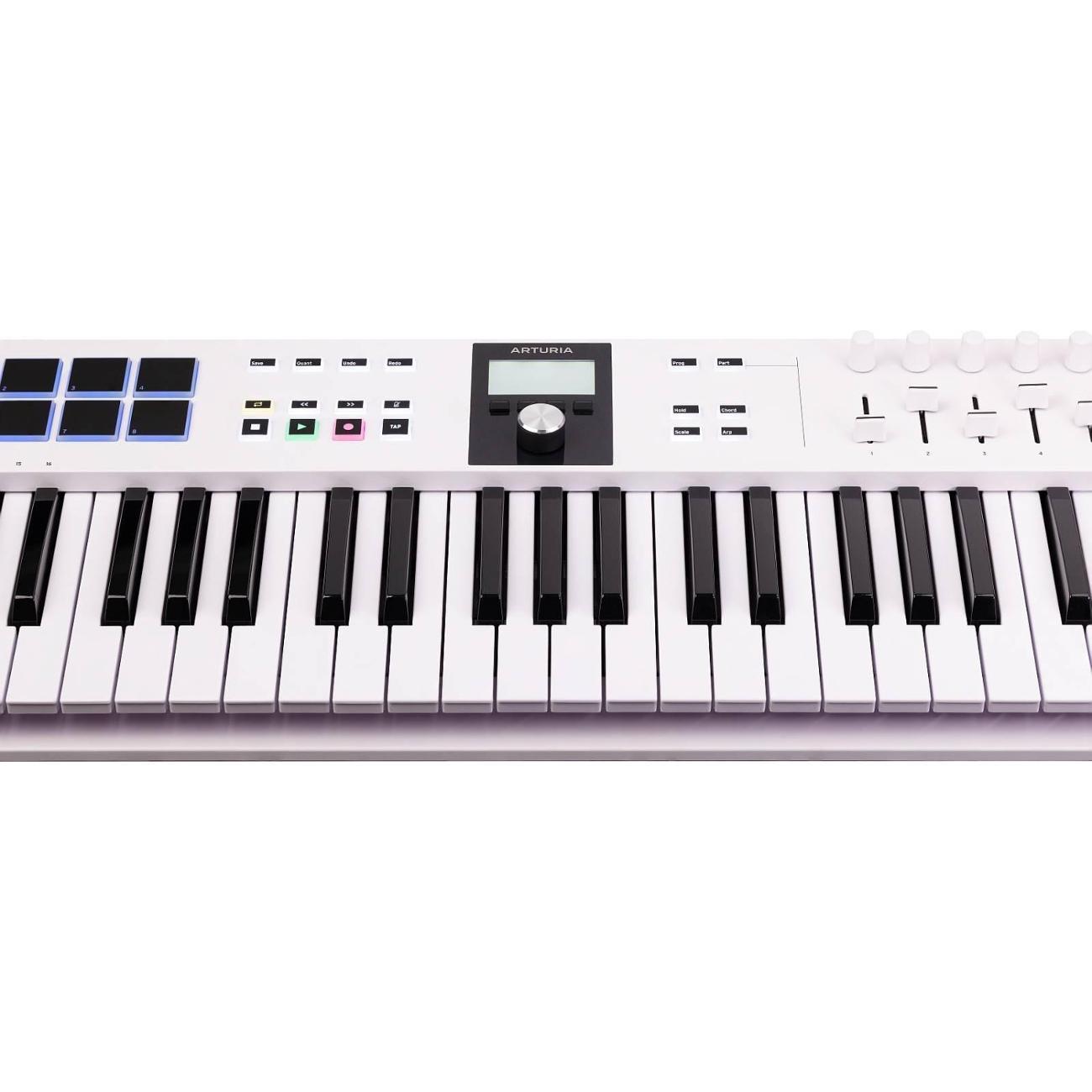 MIDI клавиатура Arturia KeyLab Essential 49 MK3 белый