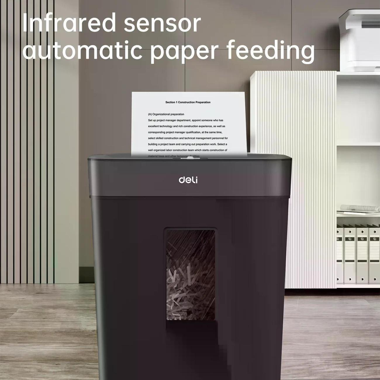 Шредер DELI ET023