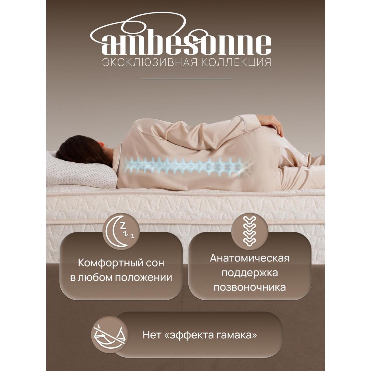 Матрас Ambesonne на кровать 180х200 Madlen независимые пружины