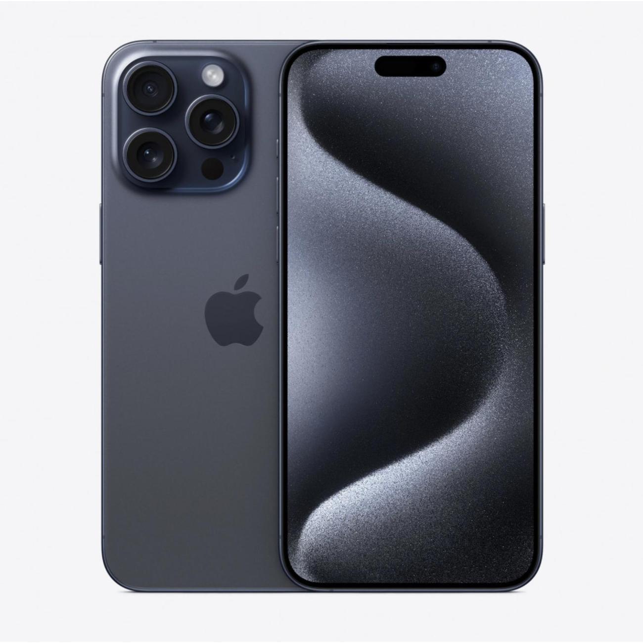 Смартфон Apple iPhone 15 Pro 256Gb eSim синий титан(без RuStore) фото