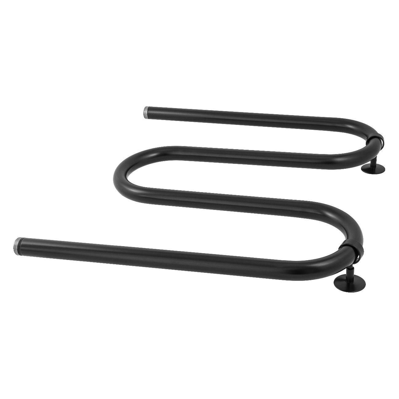 Полотенцесушитель ENERGY Group Solo 500*500 черный матовый