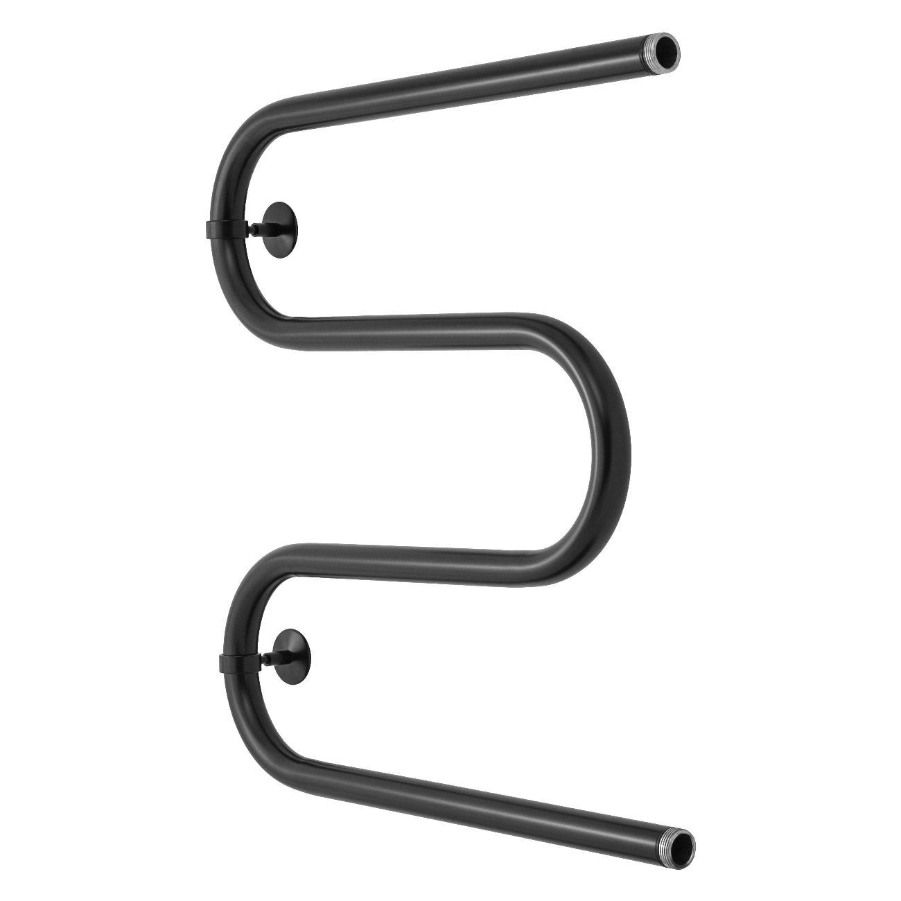 Полотенцесушитель ENERGY Group Solo 500*500 черный матовый