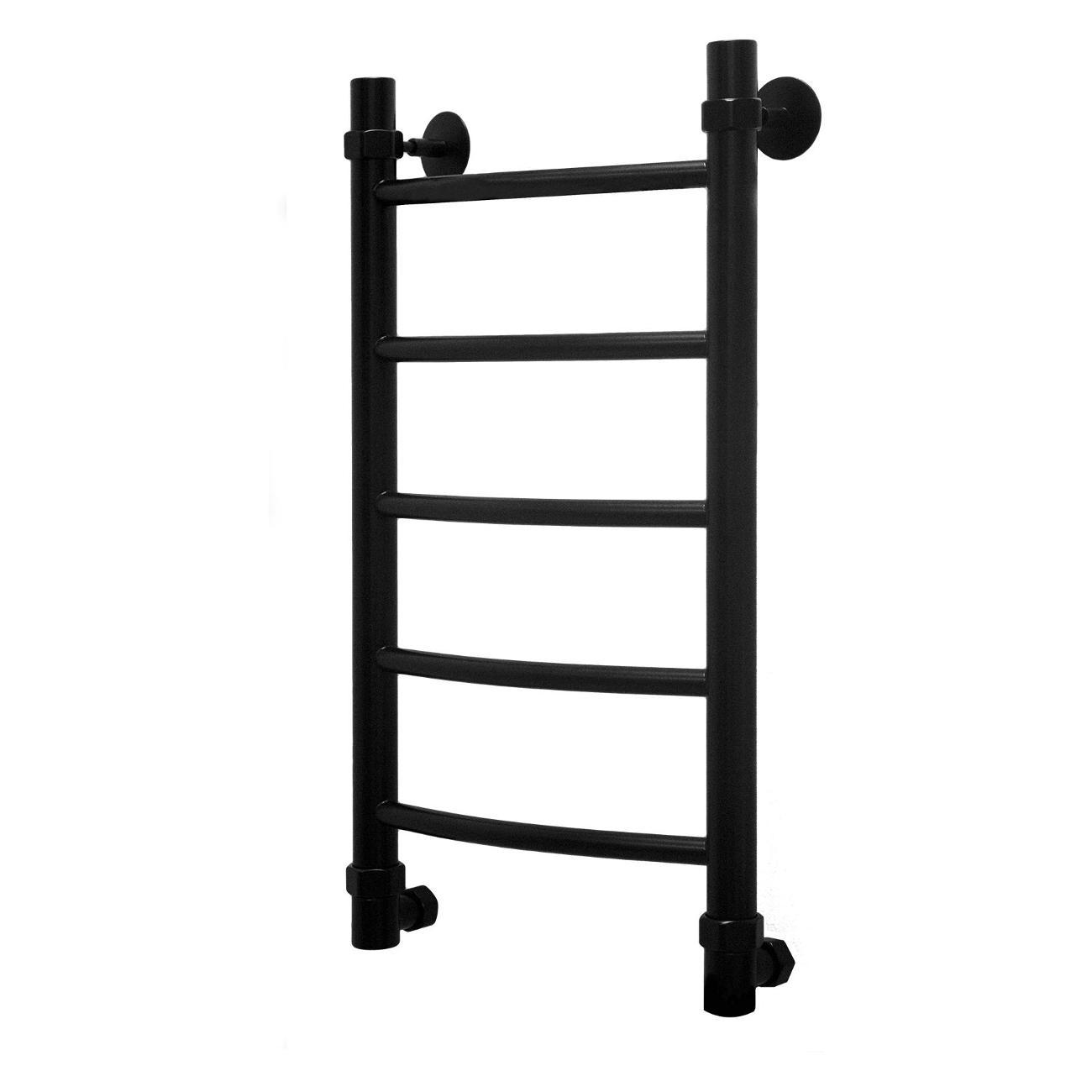 Полотенцесушитель ENERGY водяной Classic 600х300 (ЛД 60/30-5) черный мато