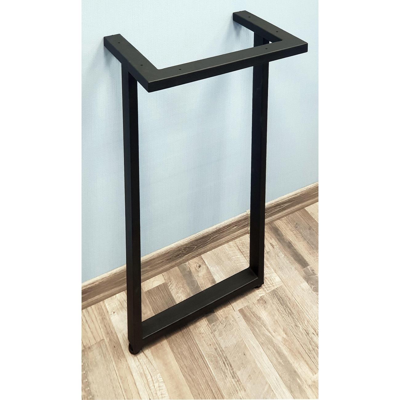 Подстолье Parallax для стола 1000 450 50х25 металлическое барное лофт с регулировкой высоты. 77BX045030100-PRM фото