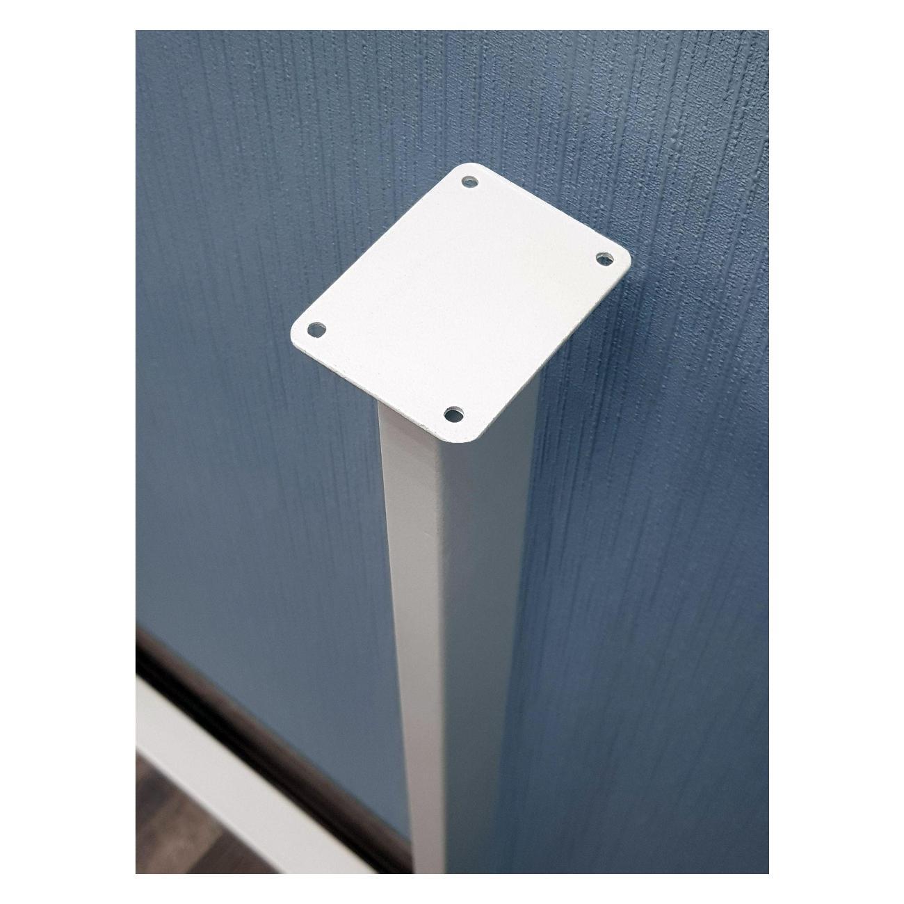 Подстолье Parallax П-образное 1150х450 40х20 белое регулируемое