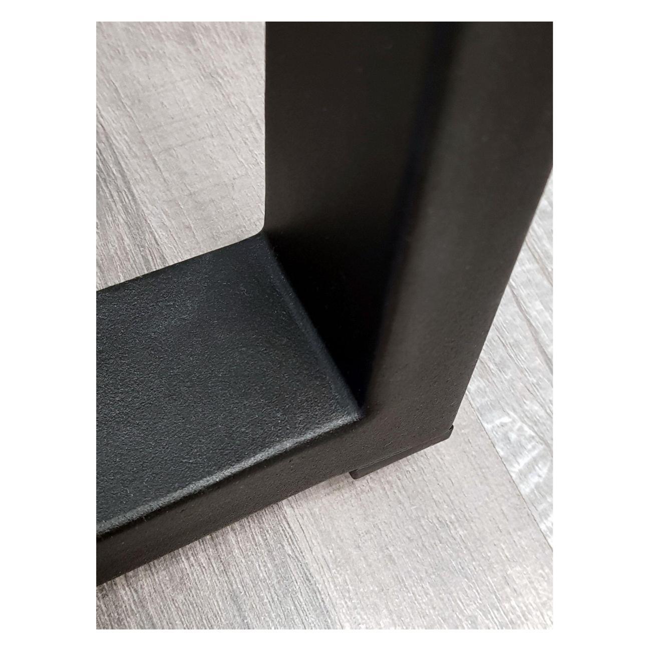 Подстолье Parallax П-образное 1150х450 40х20 черное регулируемое