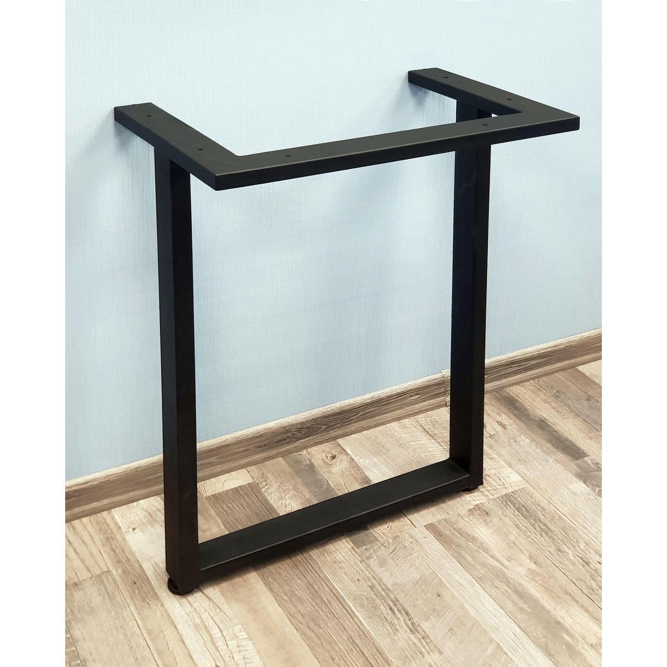 Подстолье Parallax для стола 775 550 50х25 металлическое барное лофт с регулировкой высоты. 77BX055030077-PRM фото