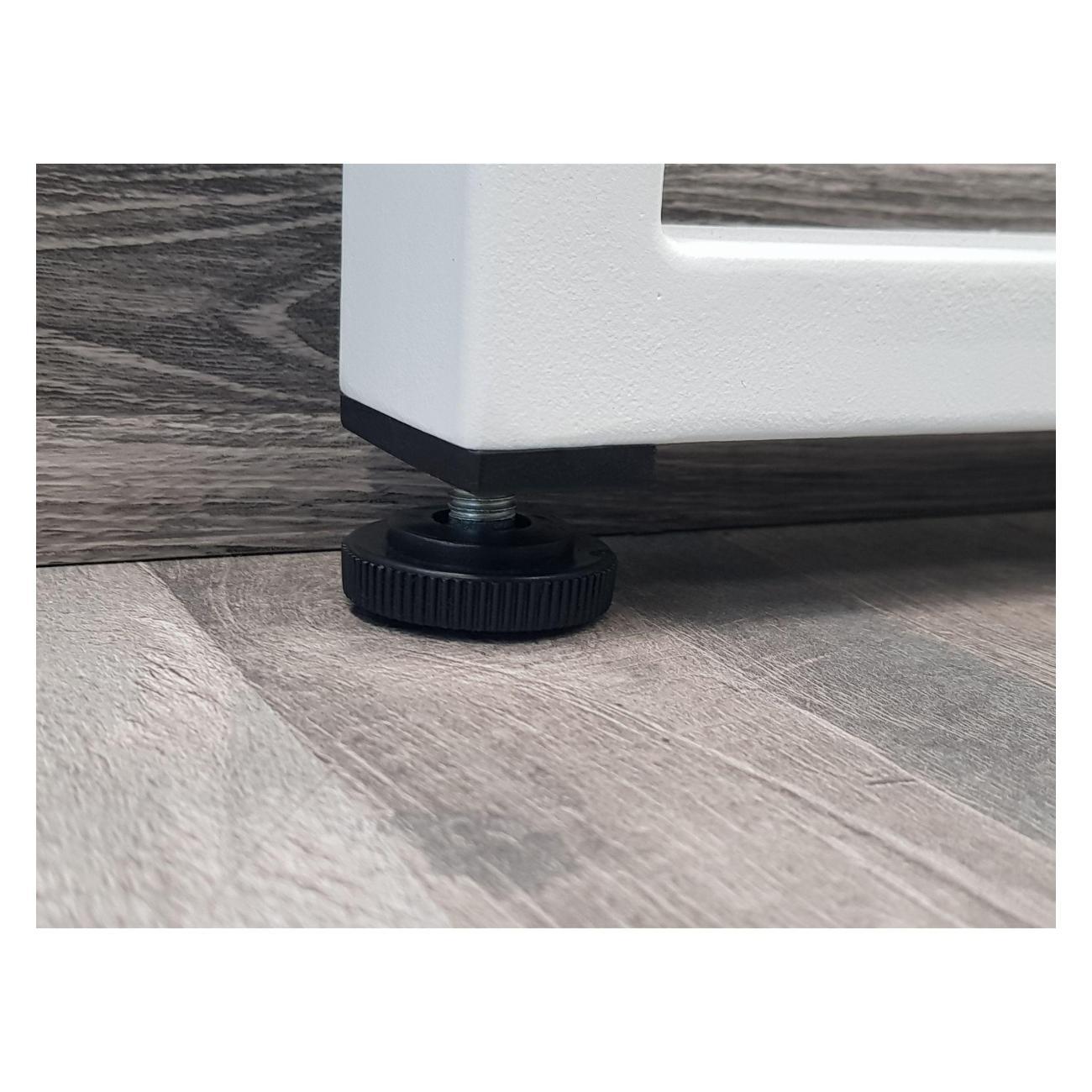 Подстолье Parallax П-образное 850х450 40х20 белое регулируемое