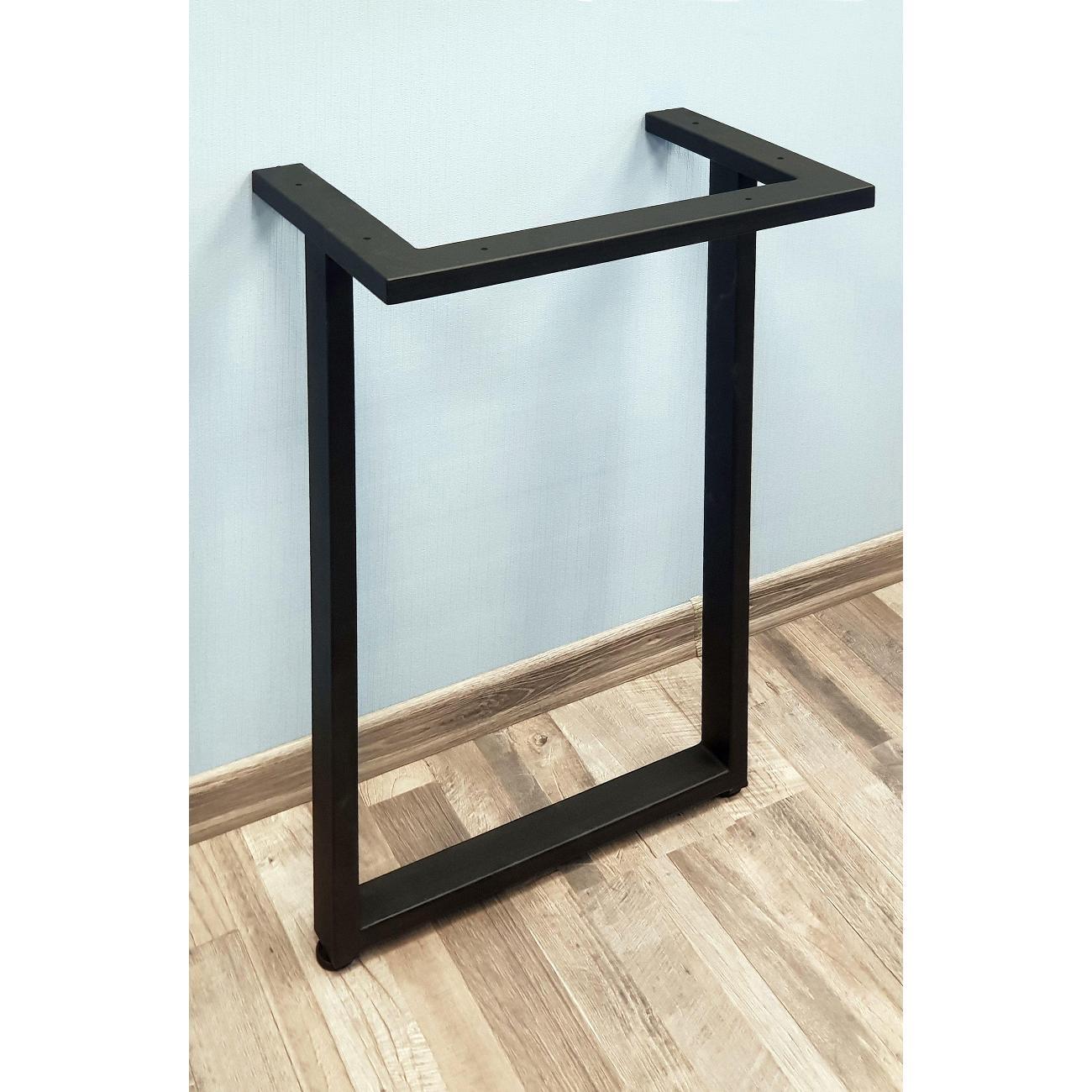 Подстолье Parallax для стола 875 450 50х25 металлическое барное лофт с регулировкой высоты. 77BX045030087-PRM фото