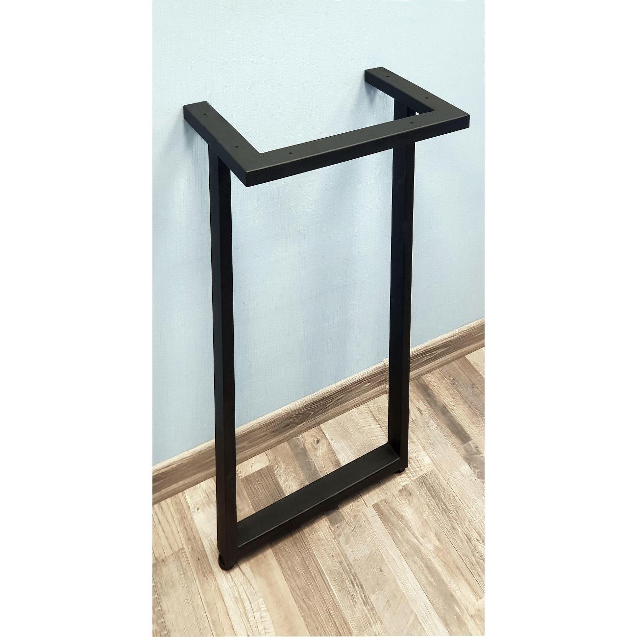 Подстолье Parallax для стола 950 350 50х25 металлическое барное лофт с регулировкой высоты. 77BX035030095-PRM фото