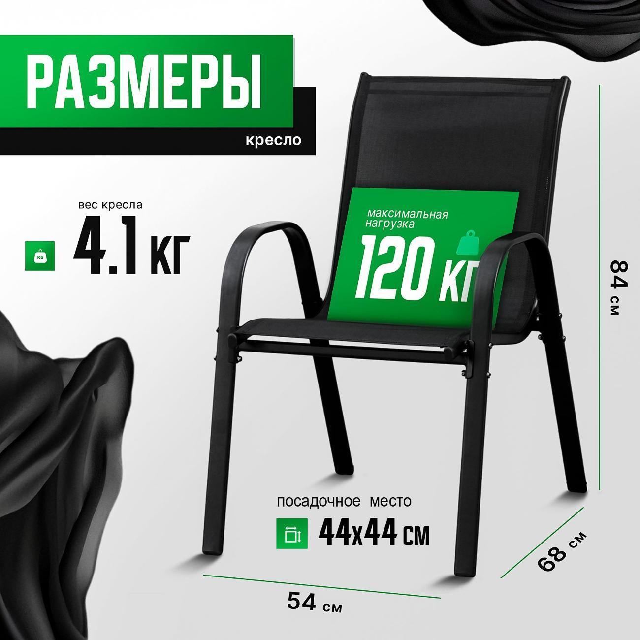 Комплект садовой мебели Ami Kansas диван, 2 кресла и стол для дачи