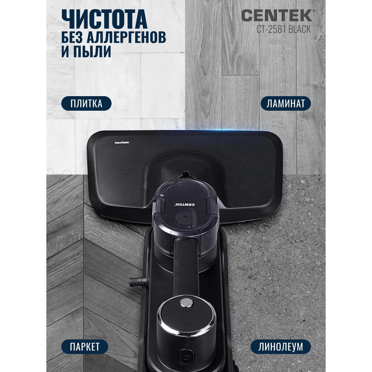Пароочиститель Centek CT-2581 черный