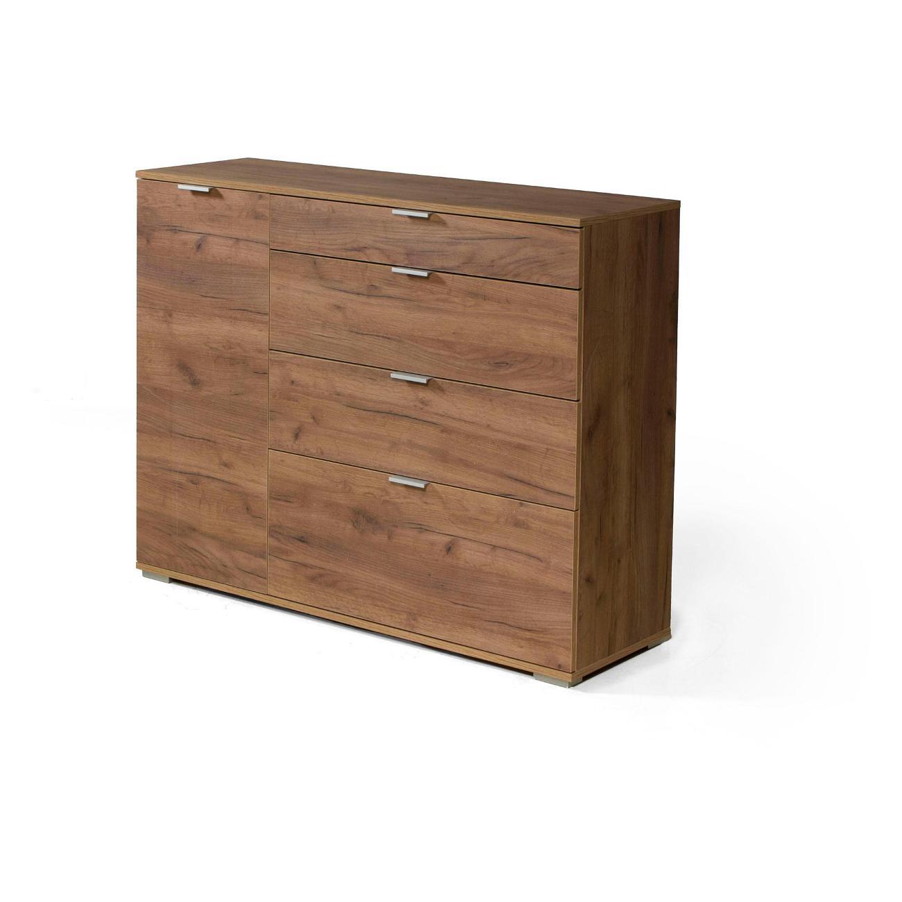 Комод Венталл Арт НК-3 Дуб Крафт Табачный