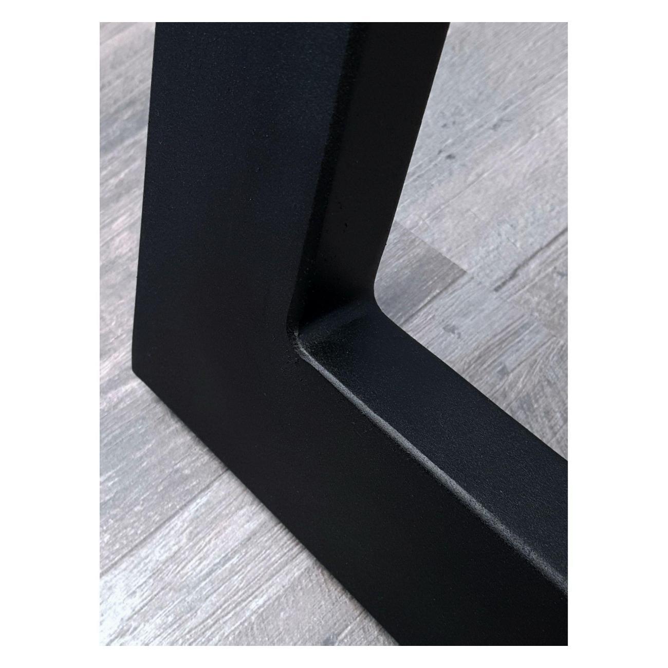 Подстолье Parallax треугольное 1150х350 40х20 черное устойчивое