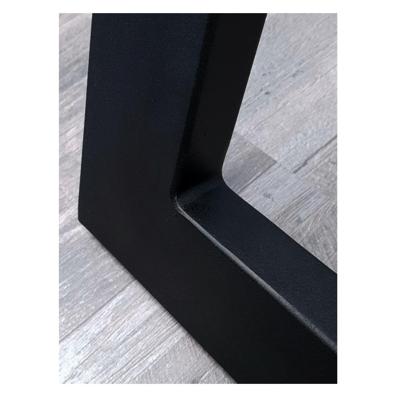 Подстолье Parallax треугольное 875х550 40х20 черное устойчивое