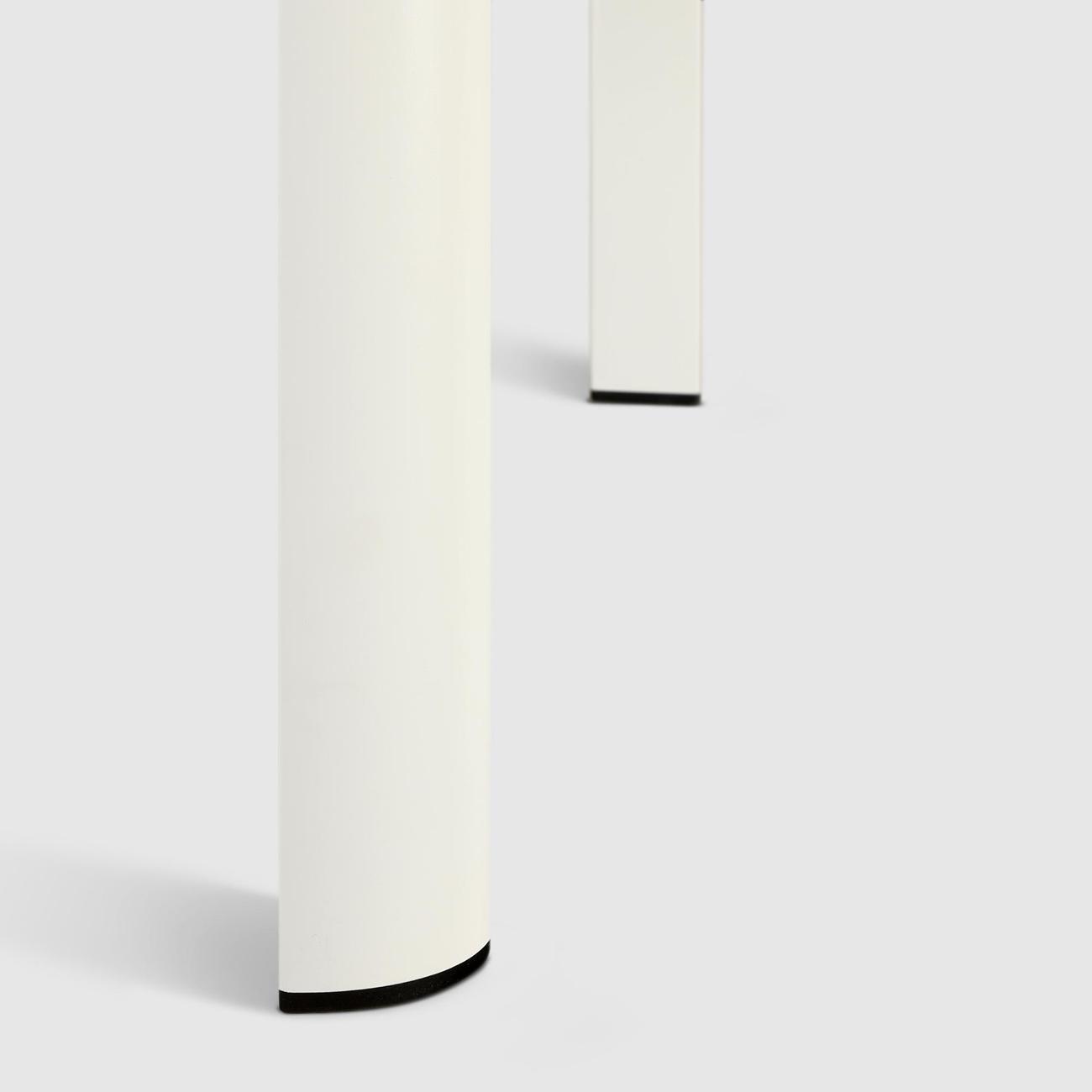 Стол садовый KONWAY обеденный Кавалезе белый 160х90х75 см