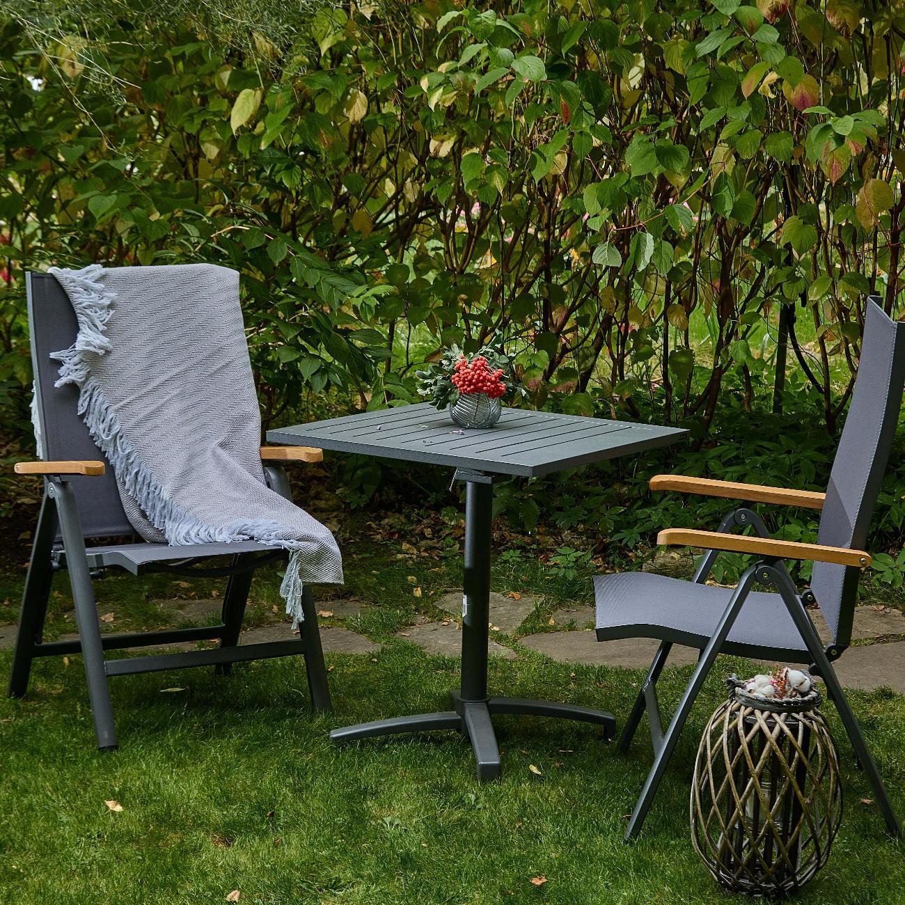 Стол садовый KONWAY обеденный Изи 70х70х75 см