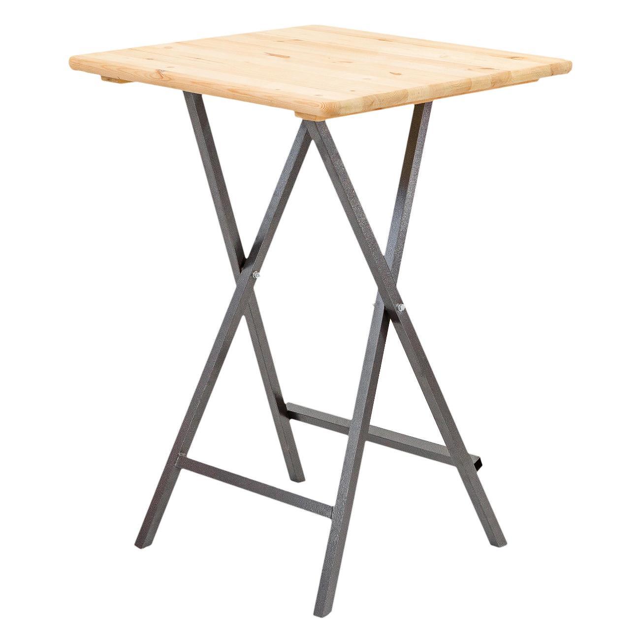 Стол садовый Фотон Стойка для барбекю Адлер квадрат (складная, 78х78х110 см)