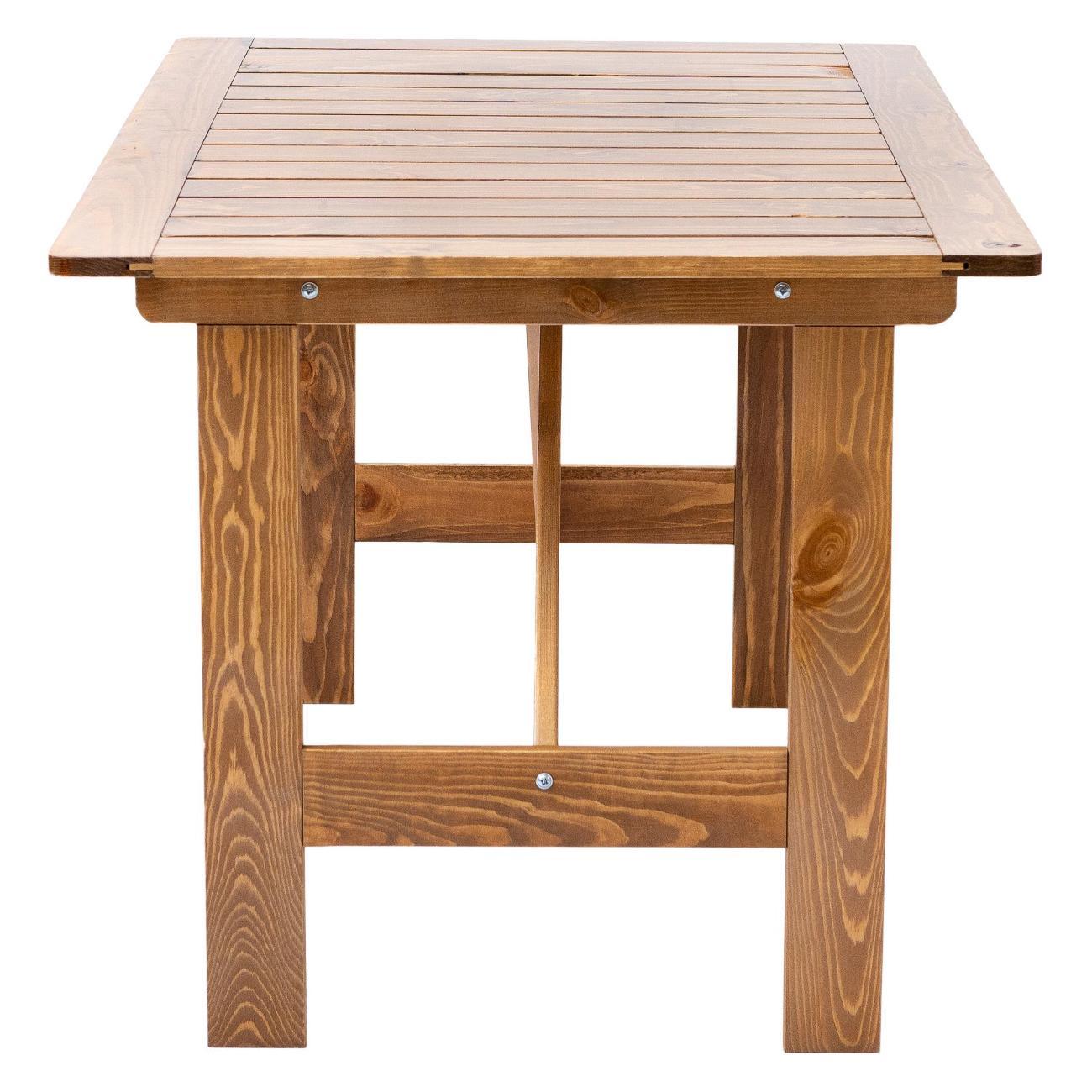 Стол садовый Фотон Копенгаген, цвет орех