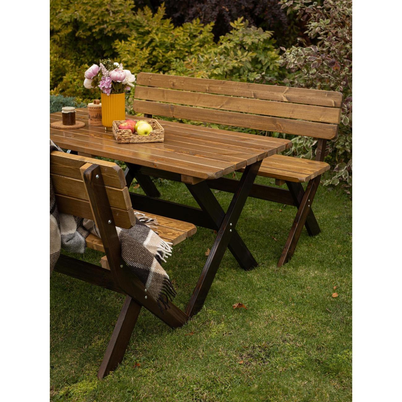 Стол садовый Фотон деревянный Эстер