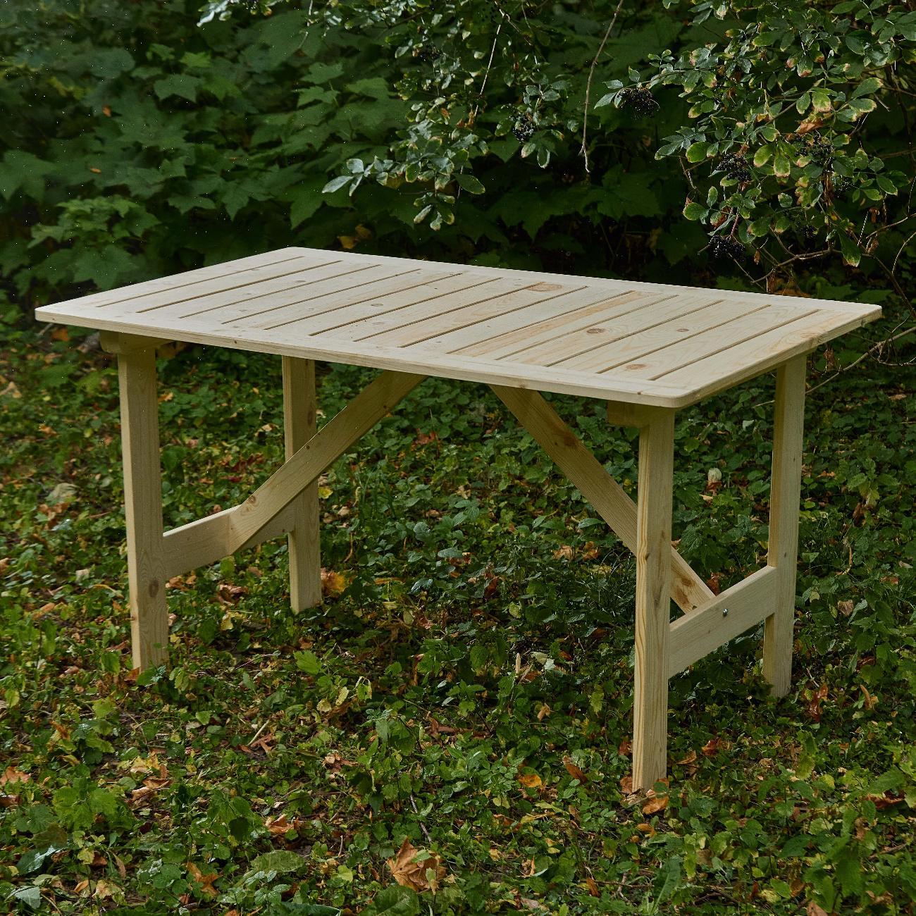 Стол садовый Фотон Копенгаген без окраски