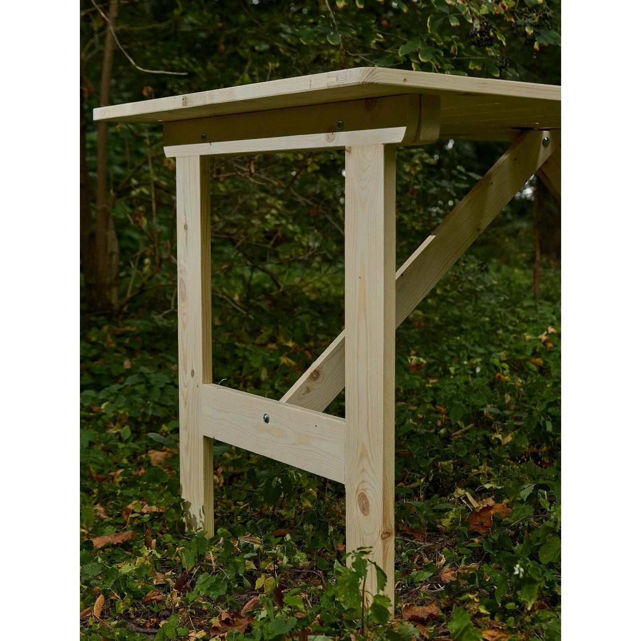 Стол садовый Фотон Копенгаген без окраски