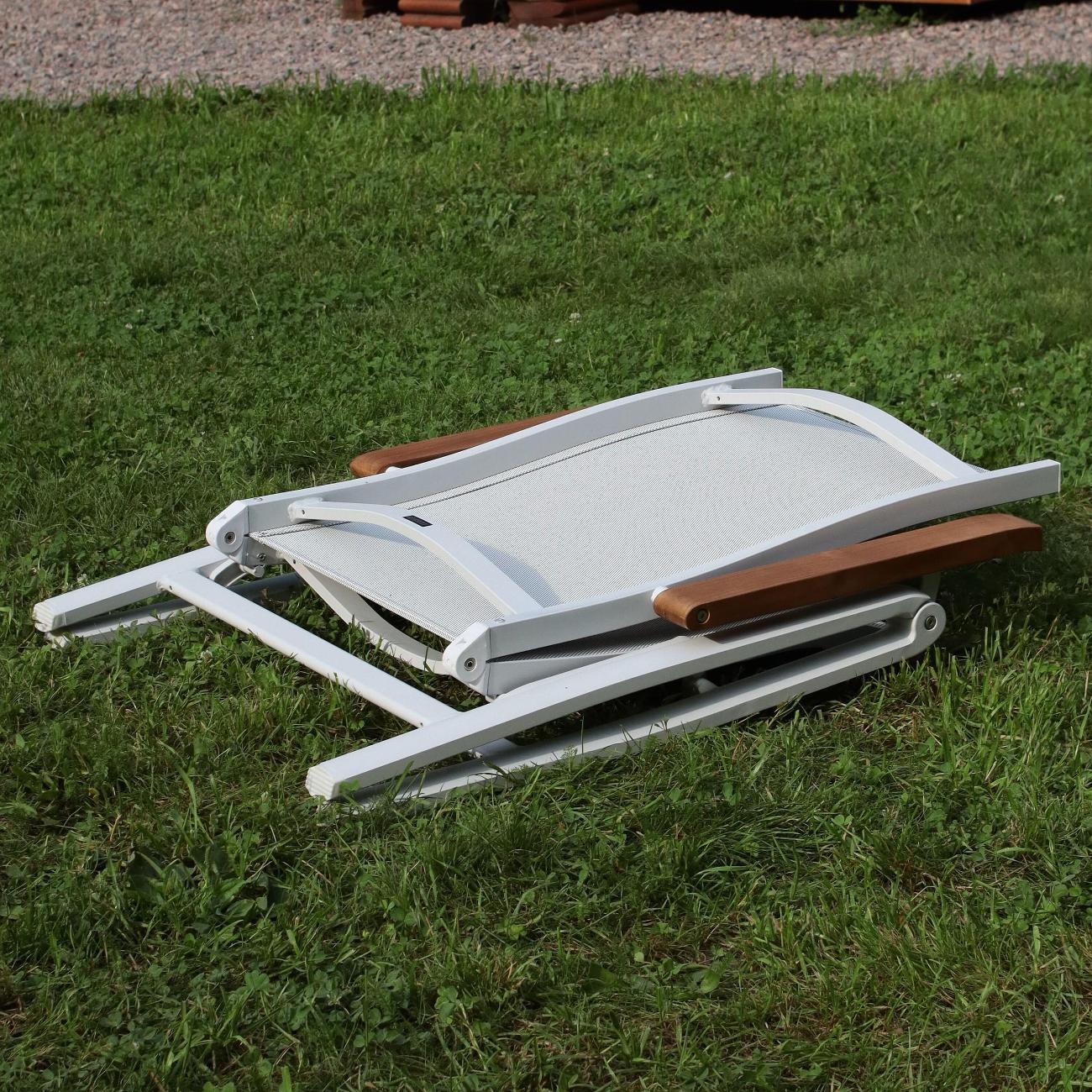 Кресло садовое KONWAY Кавалезе белый