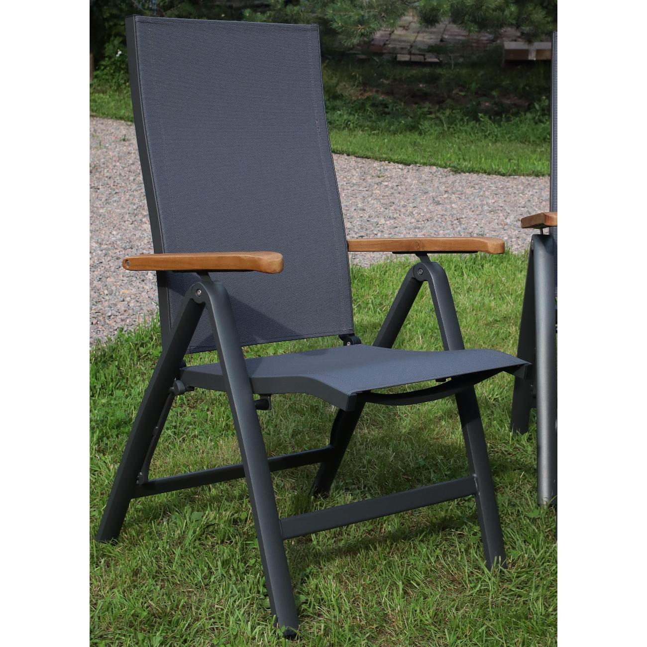 Кресло садовое KONWAY Кавалезе антрацит