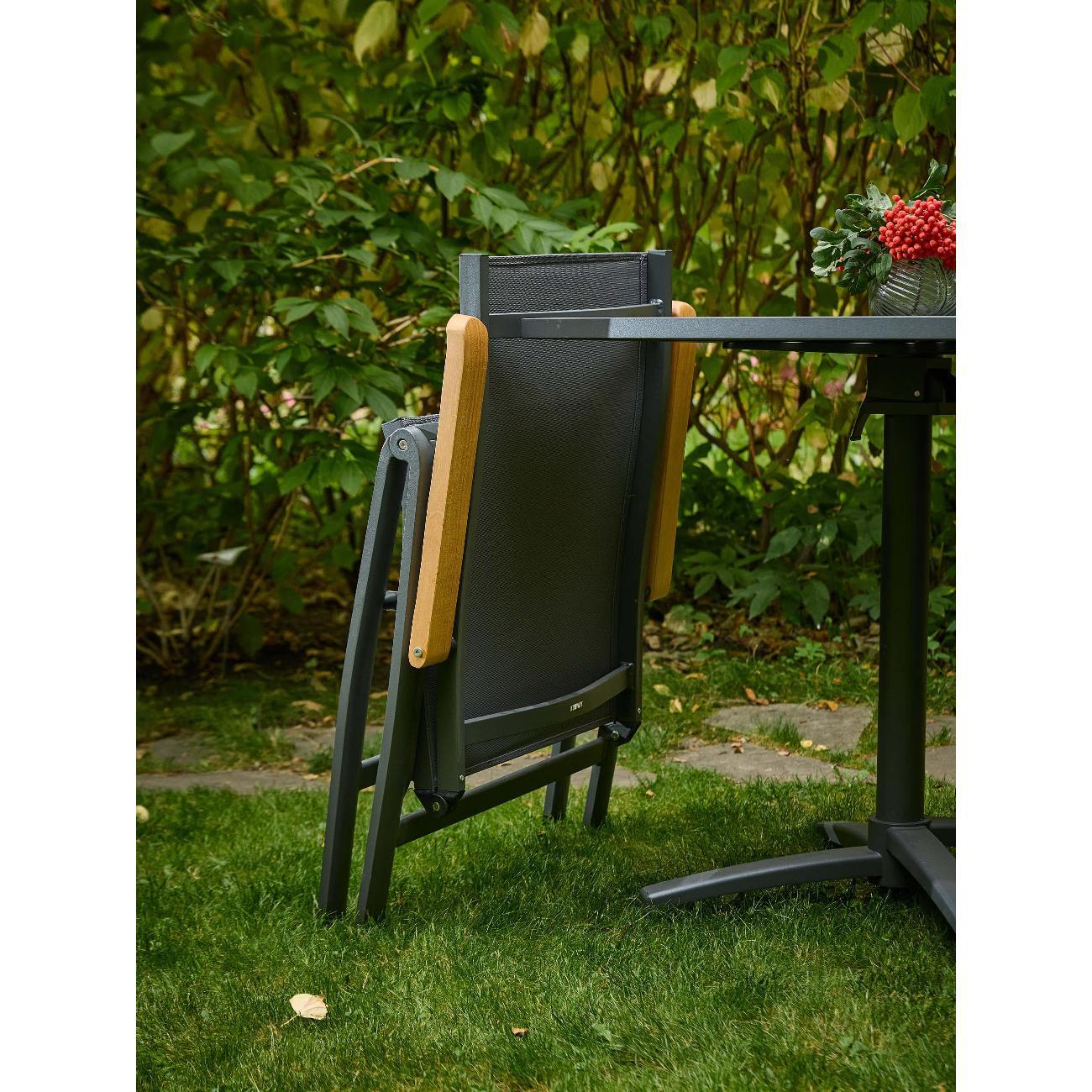 Кресло садовое KONWAY Кавалезе антрацит