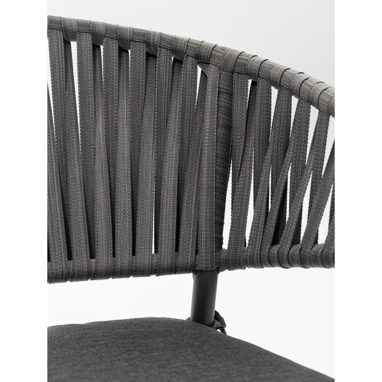 Кресло садовое KONWAY Матера антрацит