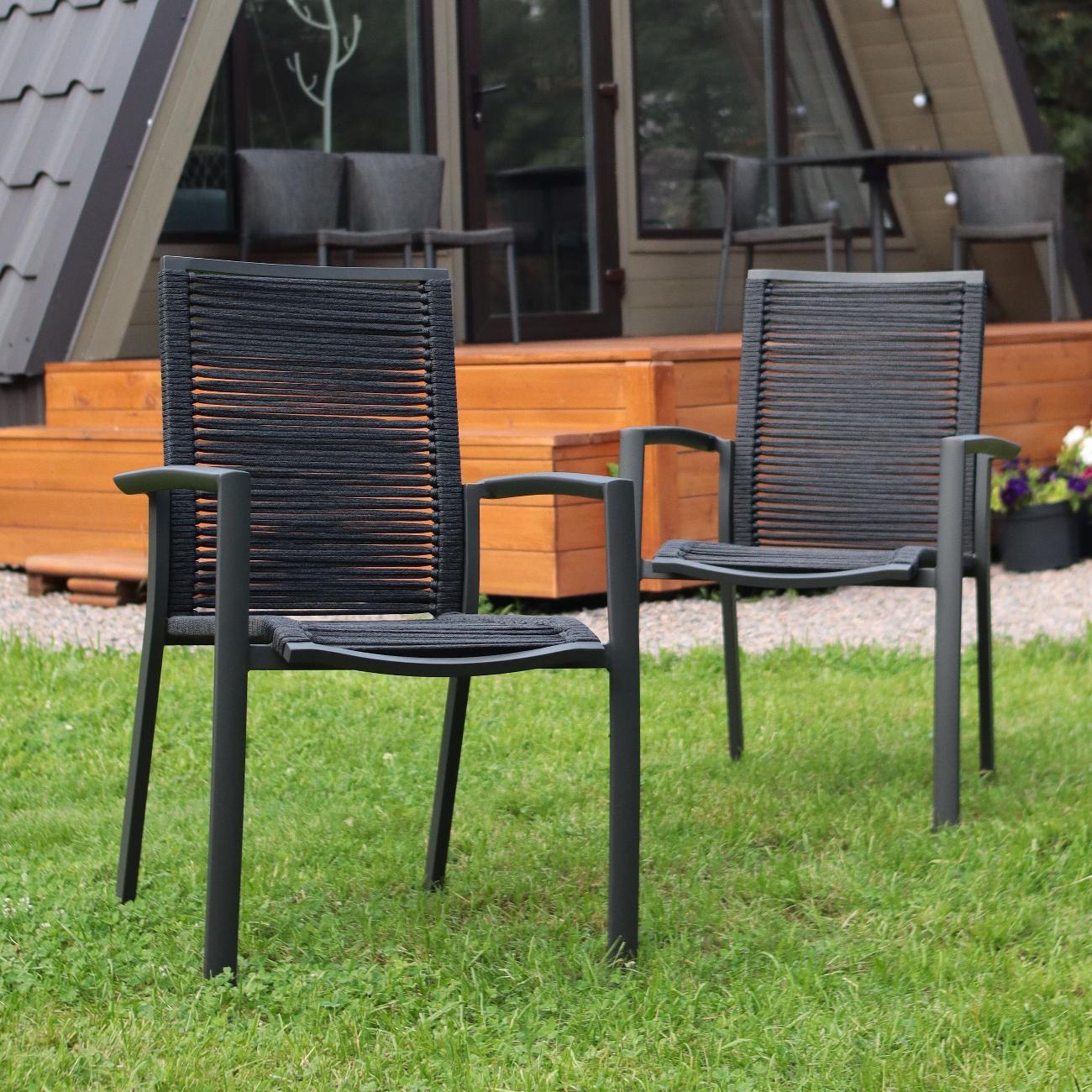 Кресло садовое KONWAY Нью-Йорк 3 антрацит