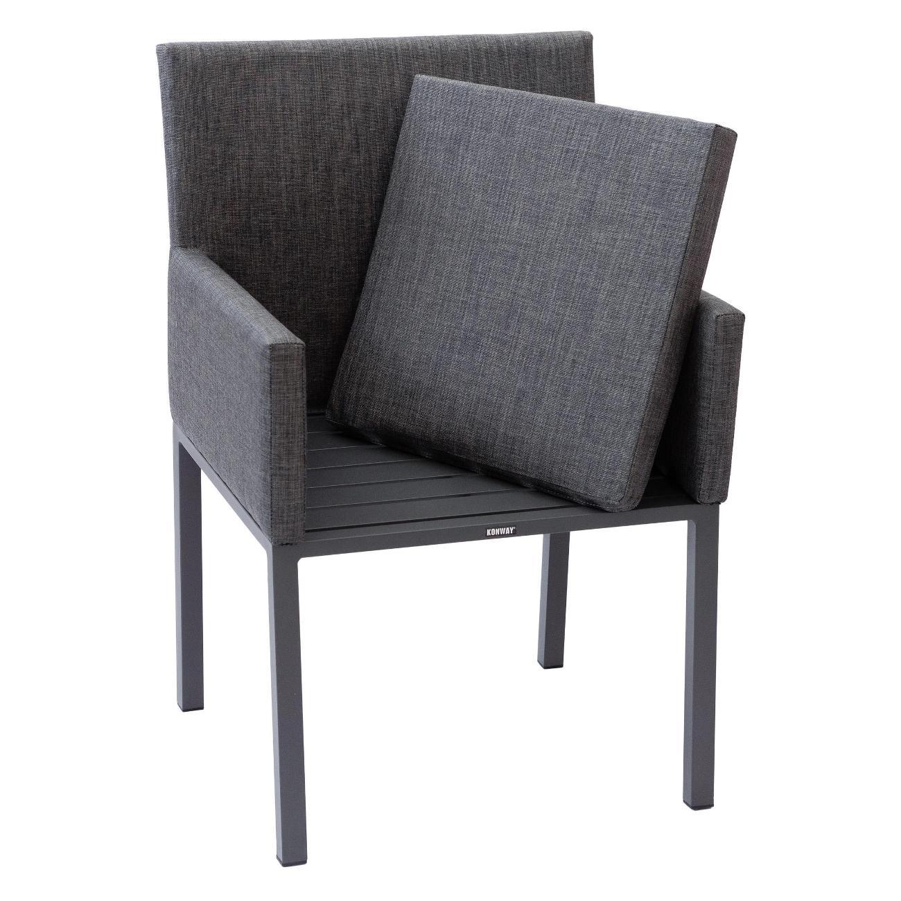 Кресло садовое KONWAY Аликанте антрацит