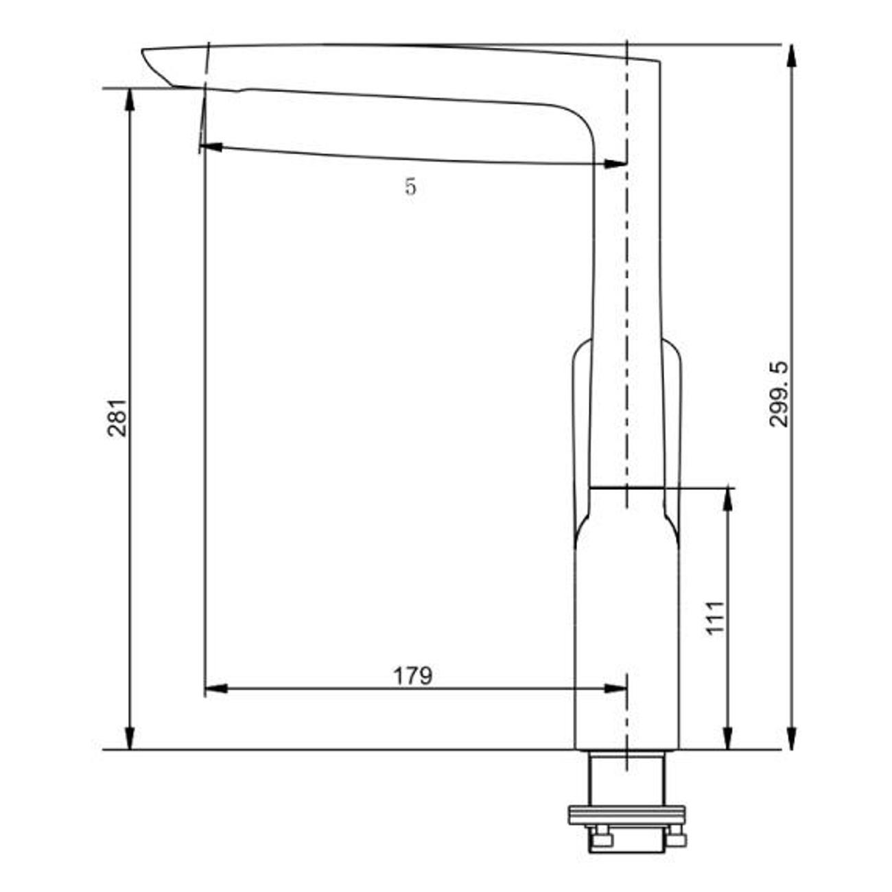Смеситель Savol SK-H7001