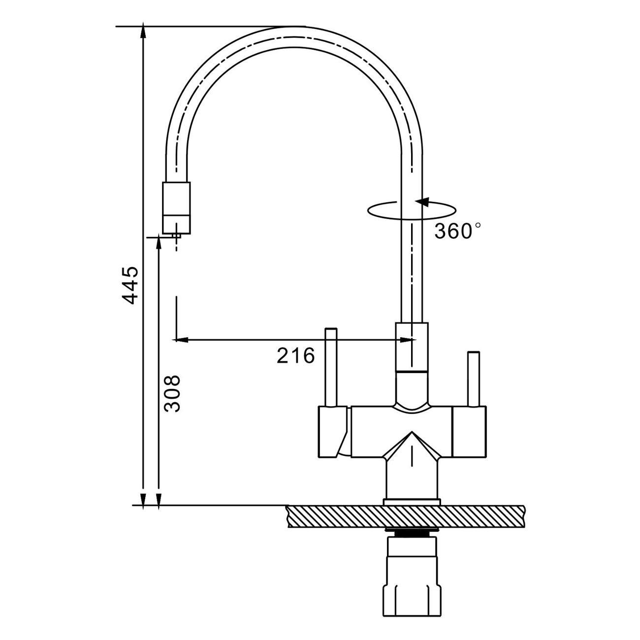 Смеситель Splenka S70.64.03