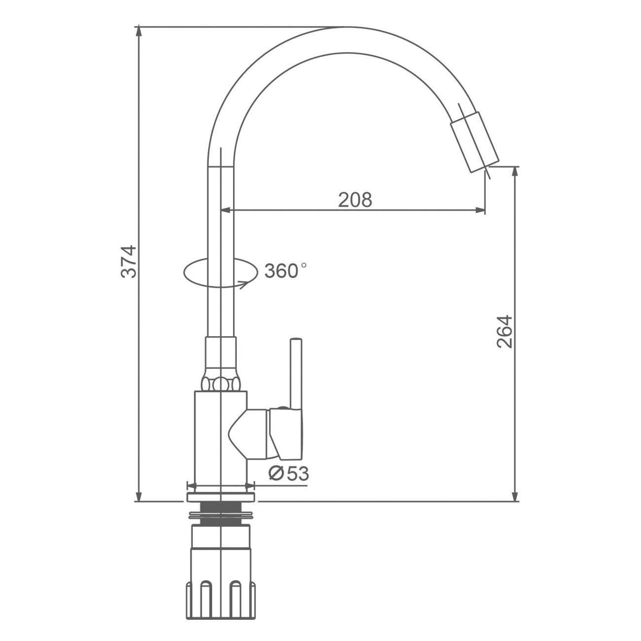 Смеситель Splenka S201.4408.03