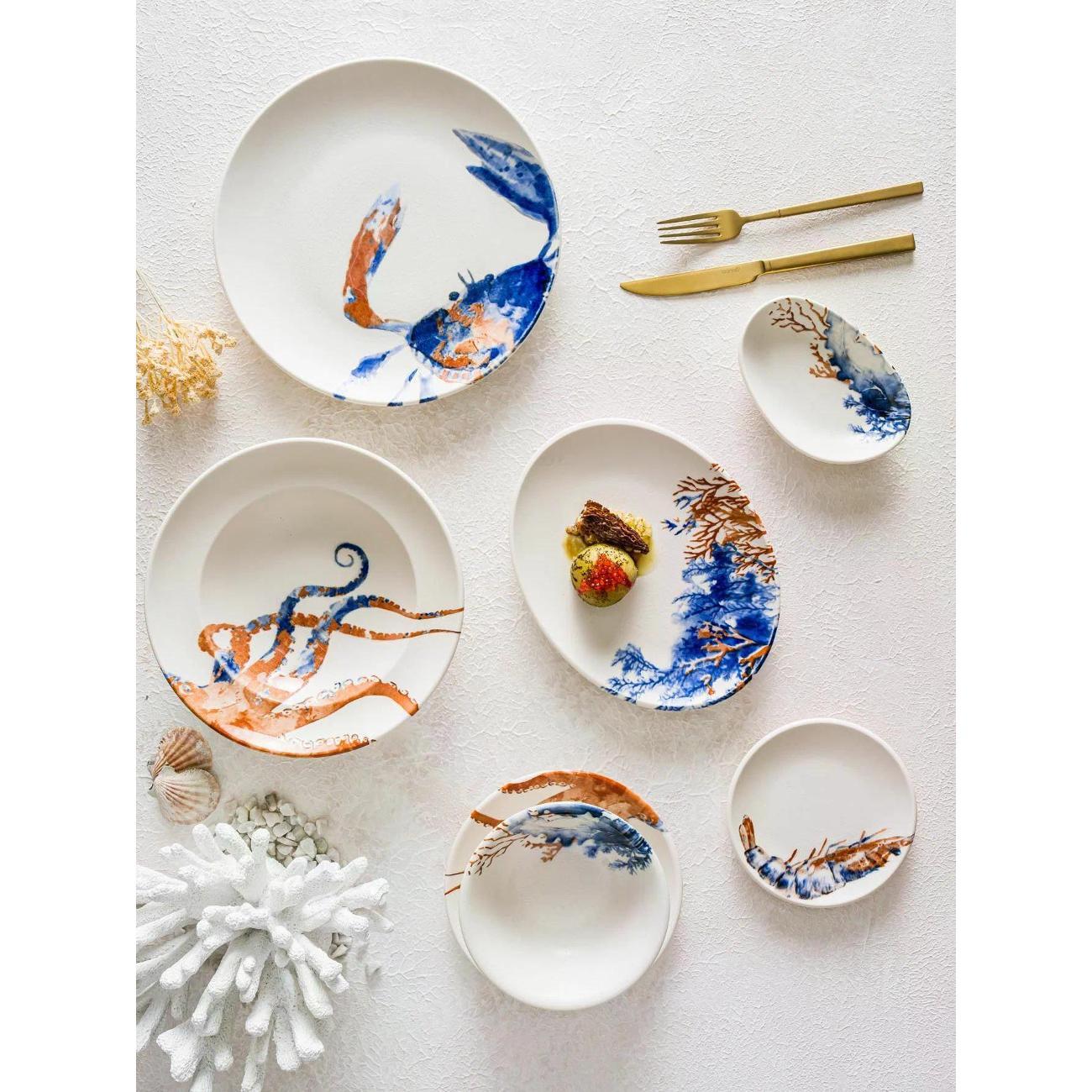 Тарелка BONNA Aquelis 27 см, 2 шт.