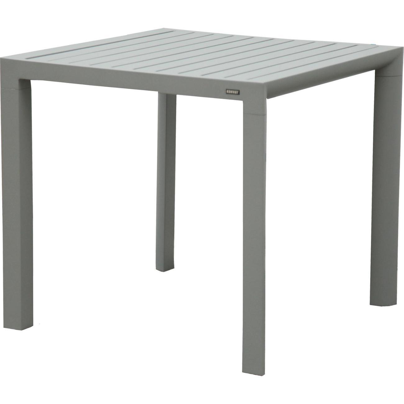 Стол садовый KONWAY Торонто серый 80х80х75 см